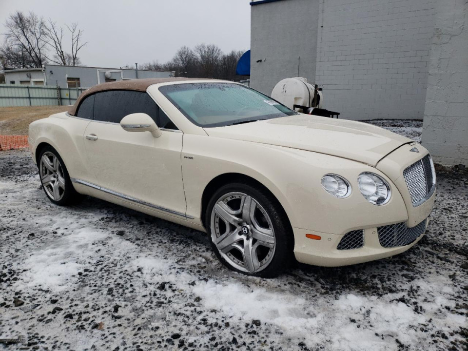 Bentley CONTINENTAL GTC 2014 — Copart