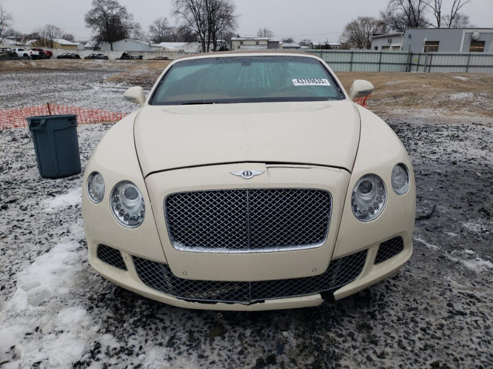 Bentley CONTINENTAL GTC 2014 — Copart