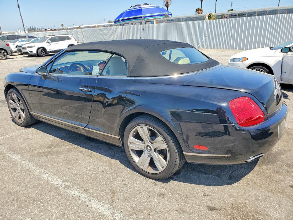 Bentley CONTINENTAL GTC 2007 — Copart