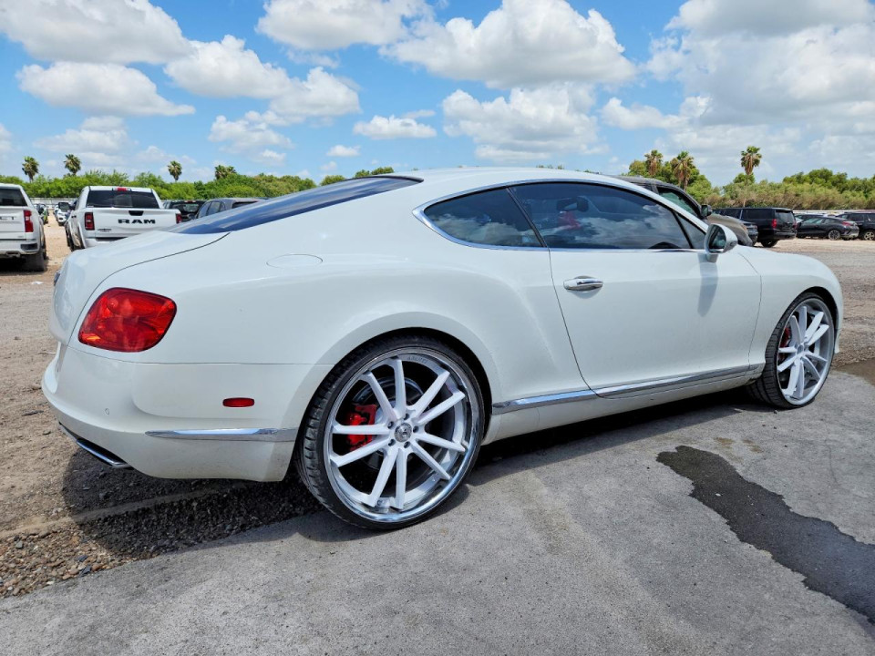 Bentley CONTINENTAL GT 2012 — Copart