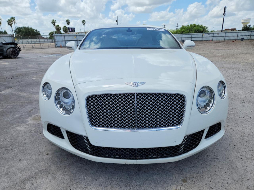 Bentley CONTINENTAL GT 2012 — Copart