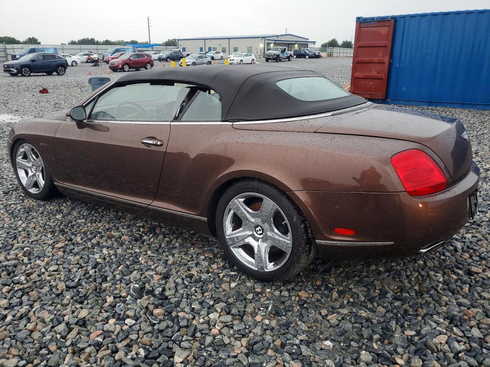 Bentley CONTINENTAL GTC 2008 — Copart