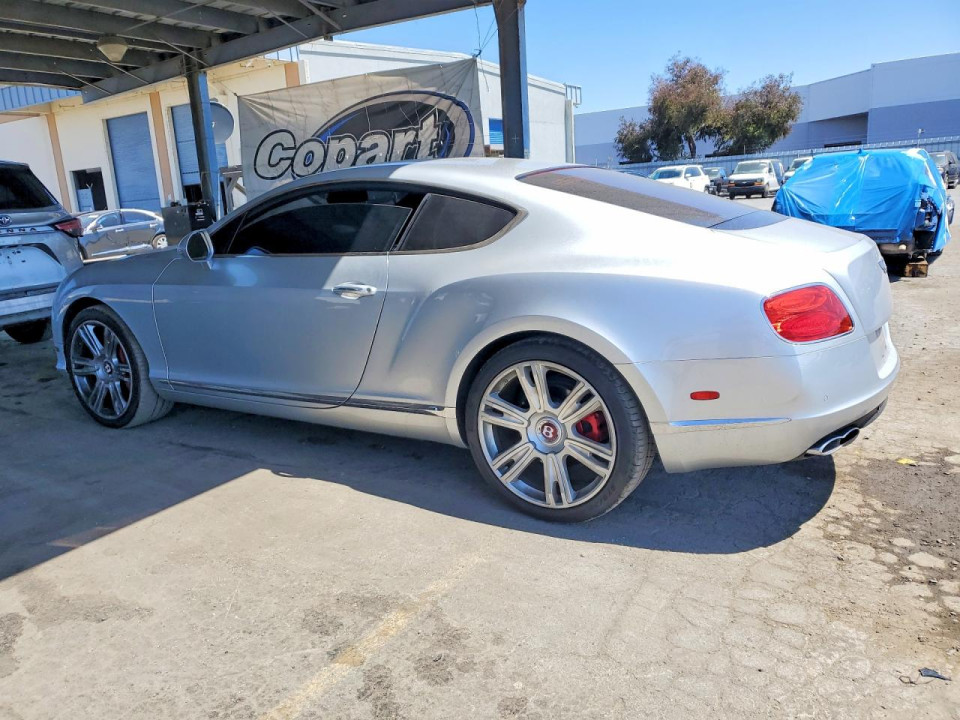Bentley CONTINENTAL GT V8 2013 — Copart