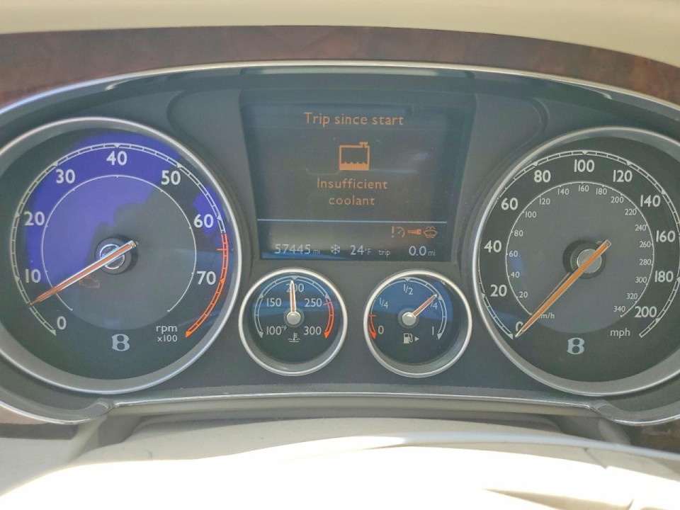Bentley CONTINENTAL GTC V8 2013 — Copart