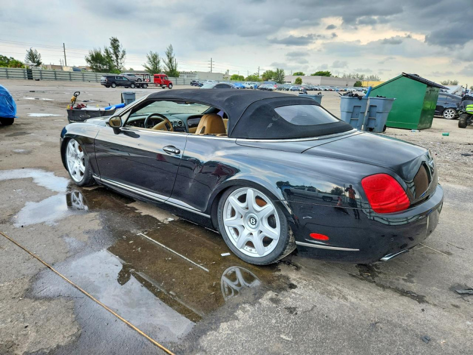 Bentley CONTINENTAL GTC 2008 — Copart