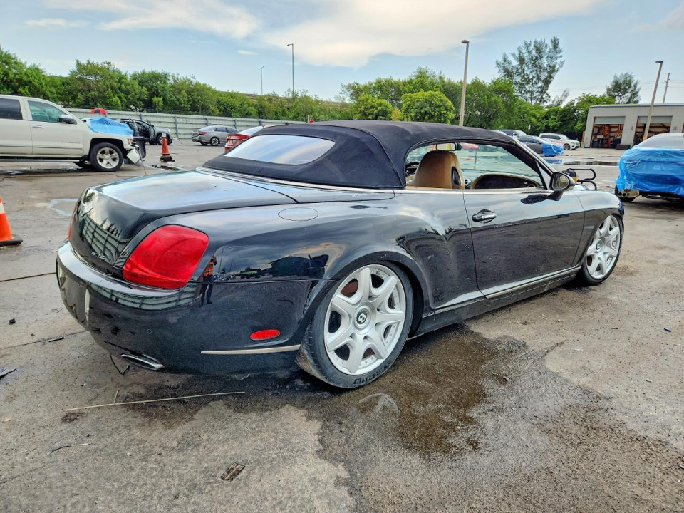Bentley CONTINENTAL GTC 2008 — Copart