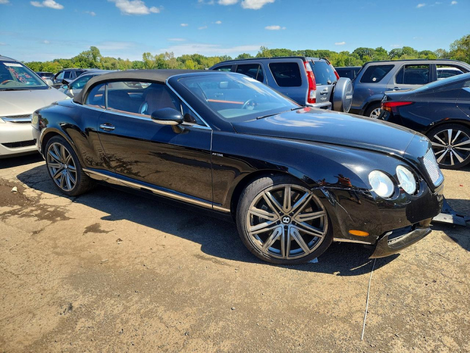 Bentley CONTINENTAL GTC 2008 — Copart