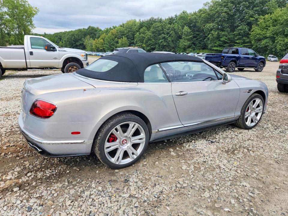 Bentley CONTINENTAL GT V8 S 2016 — Copart