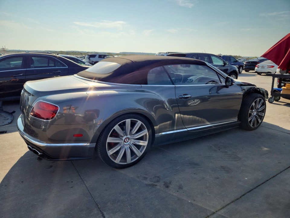 Bentley CONTINENTAL GT V8 S 2016 — Copart