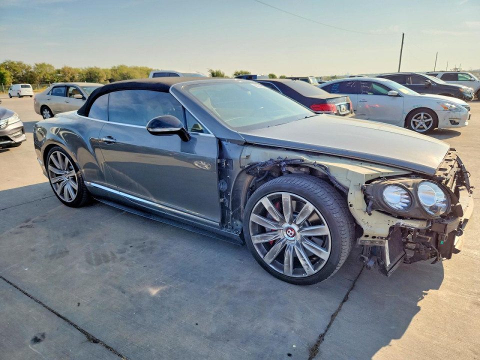 Bentley CONTINENTAL GT V8 S 2016 — Copart