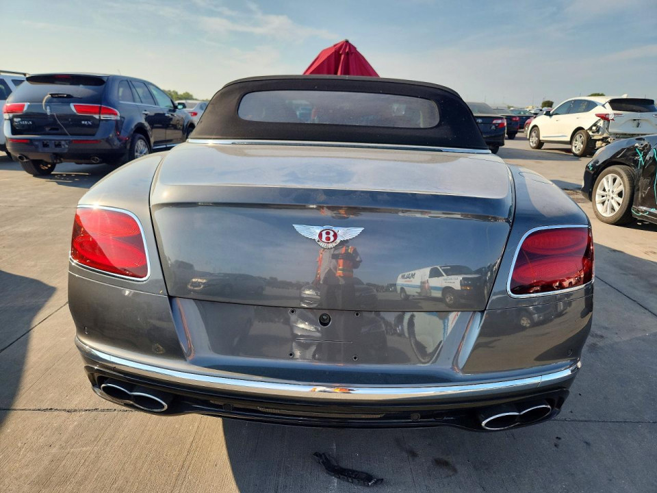 Bentley CONTINENTAL GT V8 S 2016 — Copart