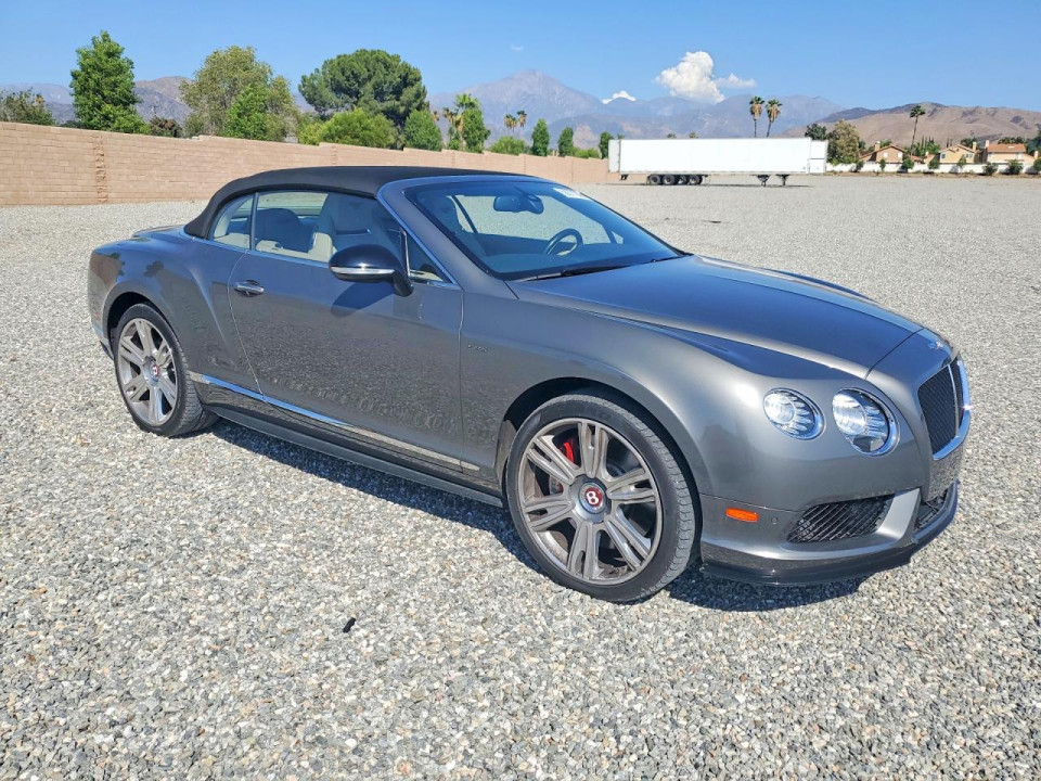 Bentley CONTINENTAL GT V8 S 2014 — Copart