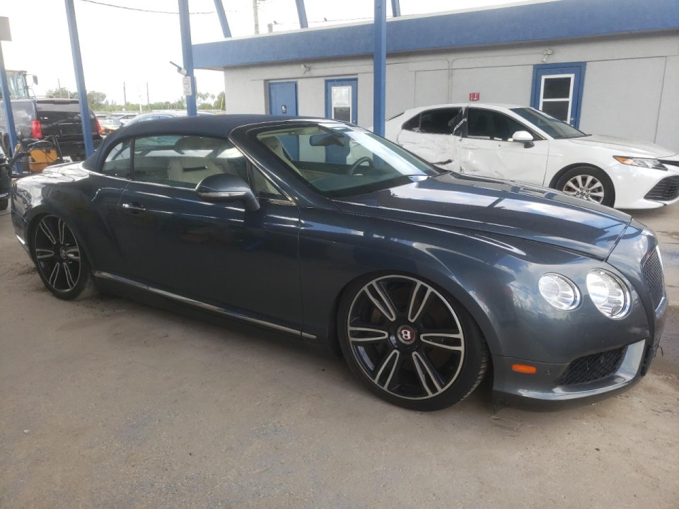 Bentley CONTINENTAL GTC V8 2014 — Copart