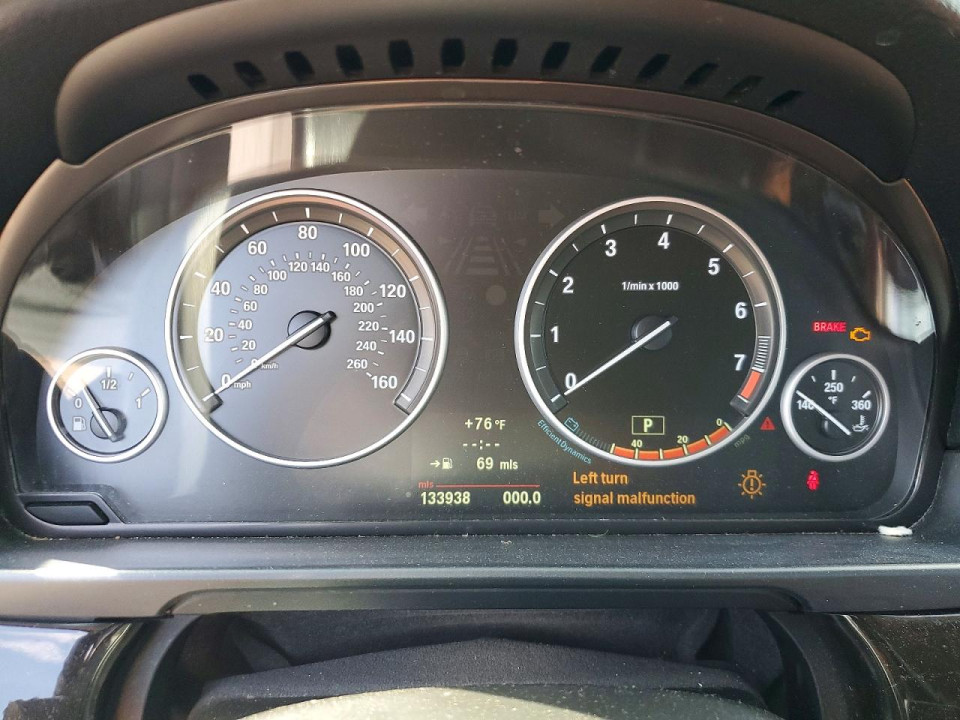 Bmw 5 SERIES 2012 — Copart