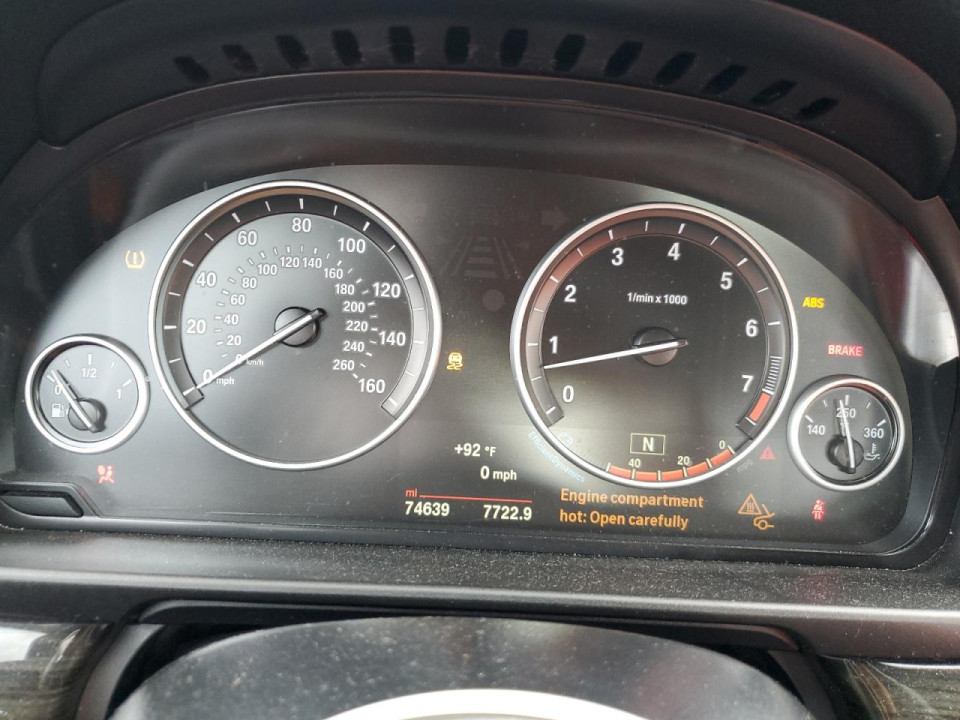 Bmw 5 SERIES 2016 — Copart