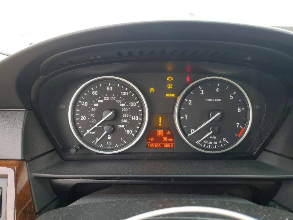 Bmw 5 SERIES 2008 — Copart