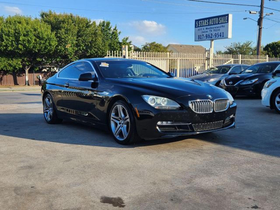 Bmw 6 SERIES 2012 — Copart