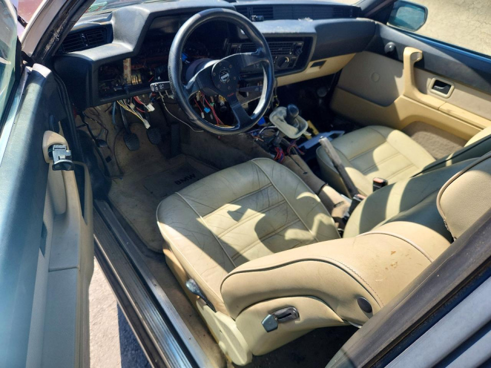 Bmw 6 SERIES 1985 — Copart