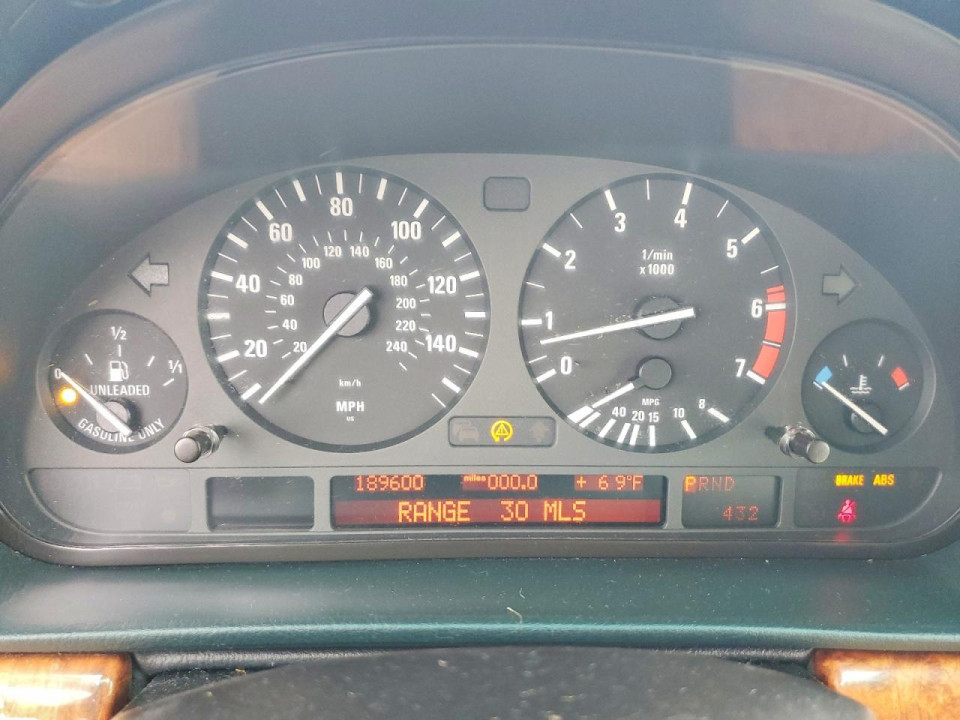 Bmw 7 SERIES 2001 — Copart