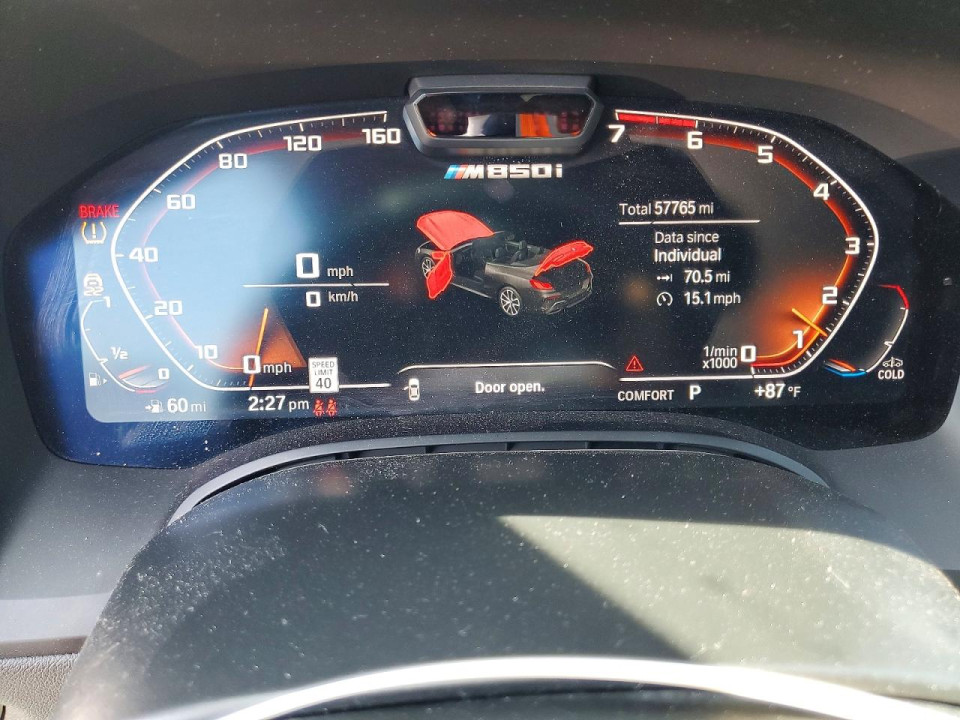 Bmw M850XI 2021 — Copart
