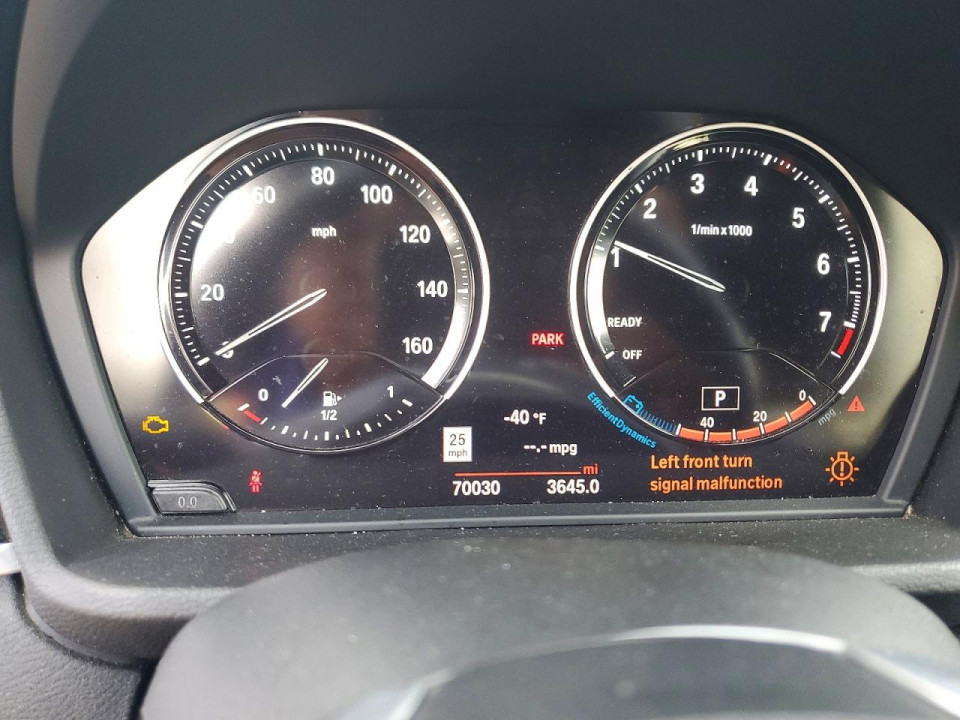 Bmw X1 2019 — Copart