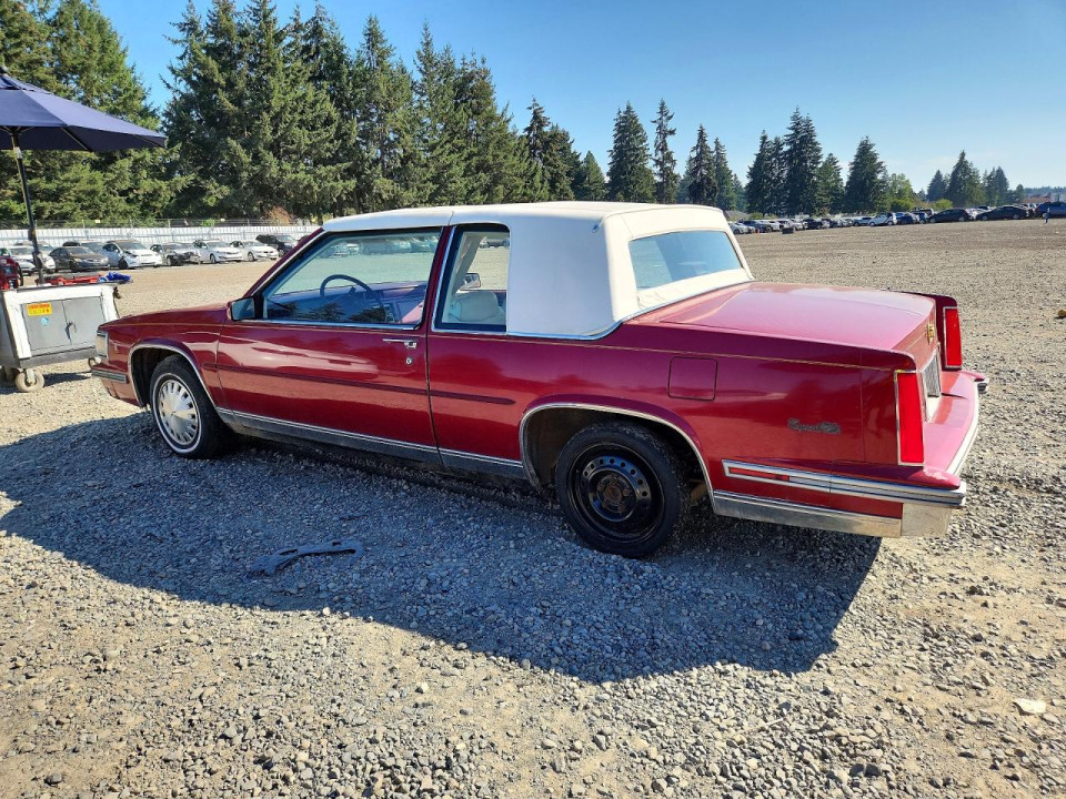 Cadillac DEVILLE 1988 — Copart