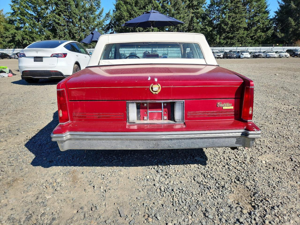 Cadillac DEVILLE 1988 — Copart