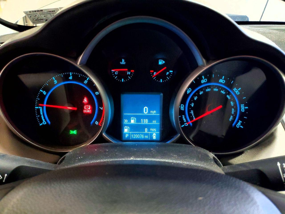 Chevrolet CRUZE 2012 — Copart