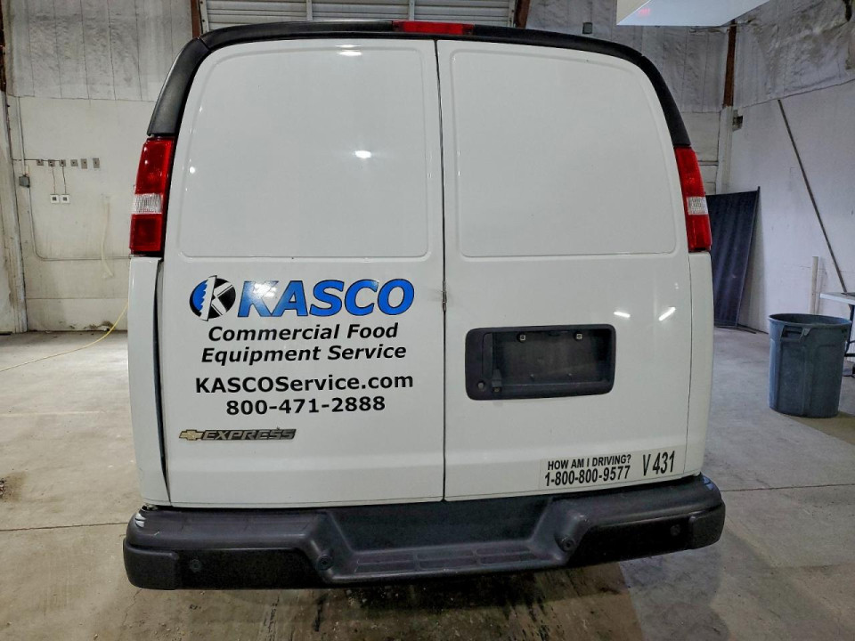 Chevrolet EXPRESS 2500 DELIVERY VAN 2021 — Copart