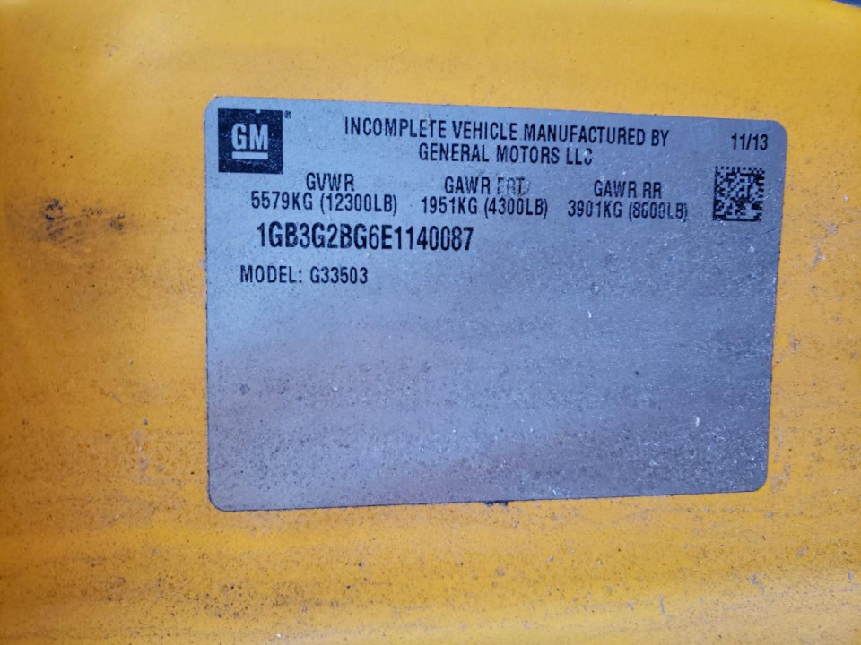 Chevrolet EXPRESS 2014 — Copart