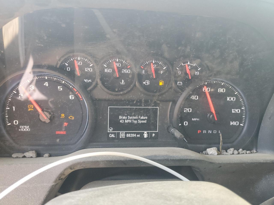 Chevrolet SILVERADO K1500 2021 — Copart