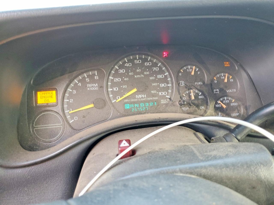 Chevrolet SILVERADO K1500 1999 — Copart