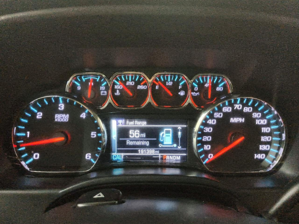 Chevrolet SILVERADO 2016 — Copart