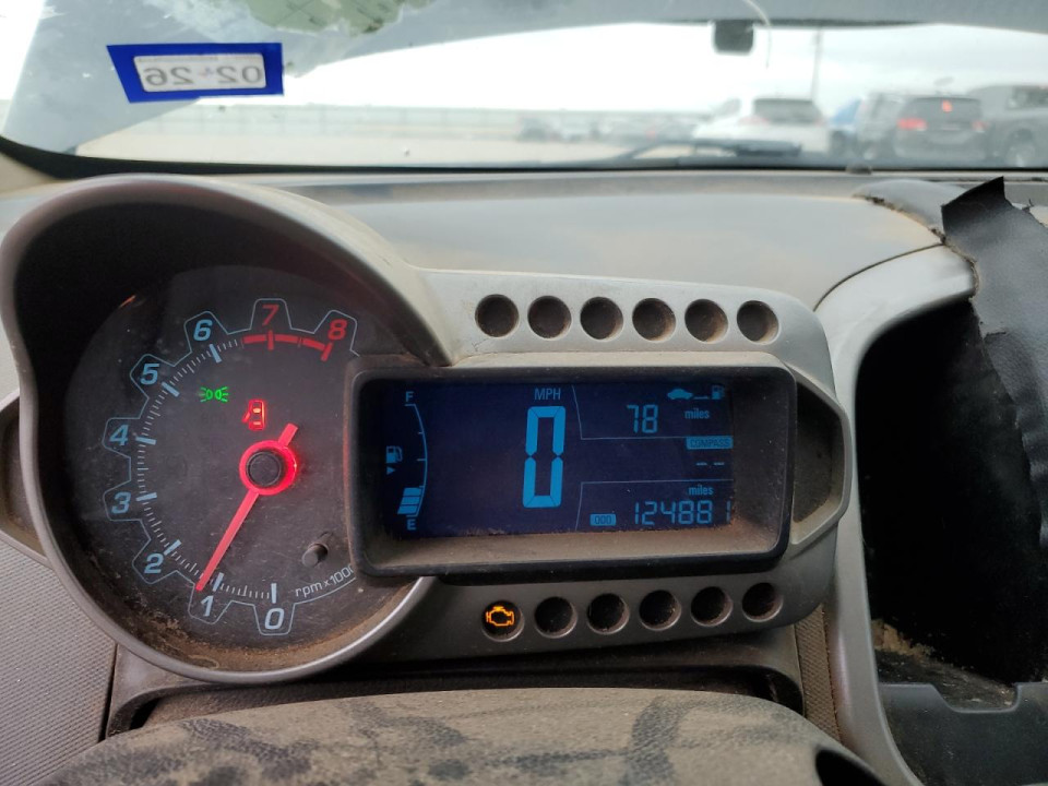 Chevrolet SONIC 2014 — Copart