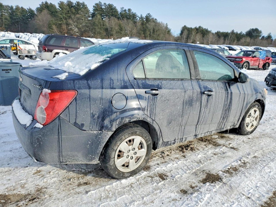 Chevrolet SONIC 2015 — Copart