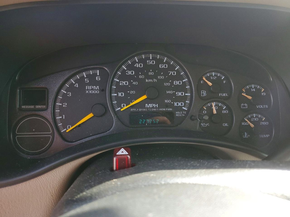 Chevrolet TAHOE 2001 — Copart