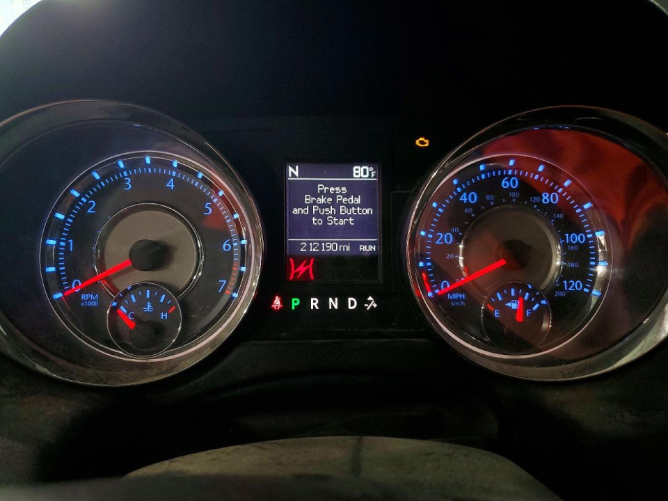 Chrysler MINIVAN 2012 — Copart