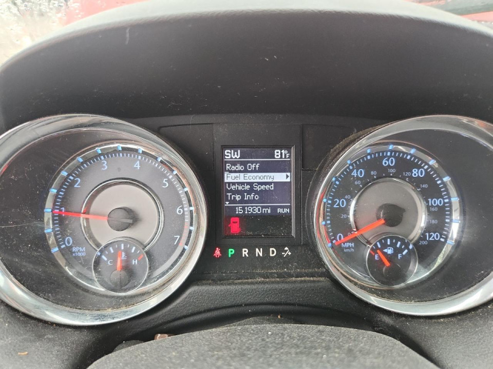 Chrysler MINIVAN 2012 — Copart
