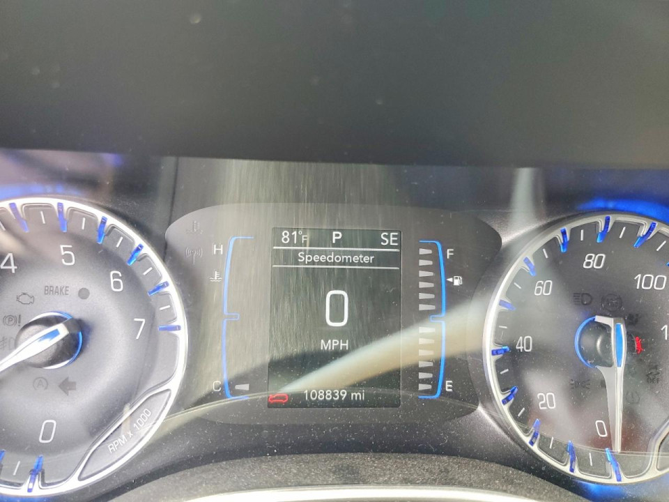 Chrysler MINIVAN 2020 — Copart