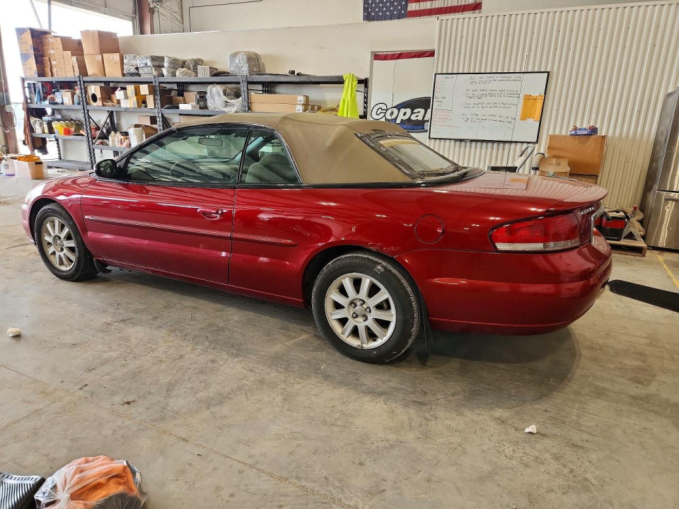 Chrysler SEBRING 2002 — Copart