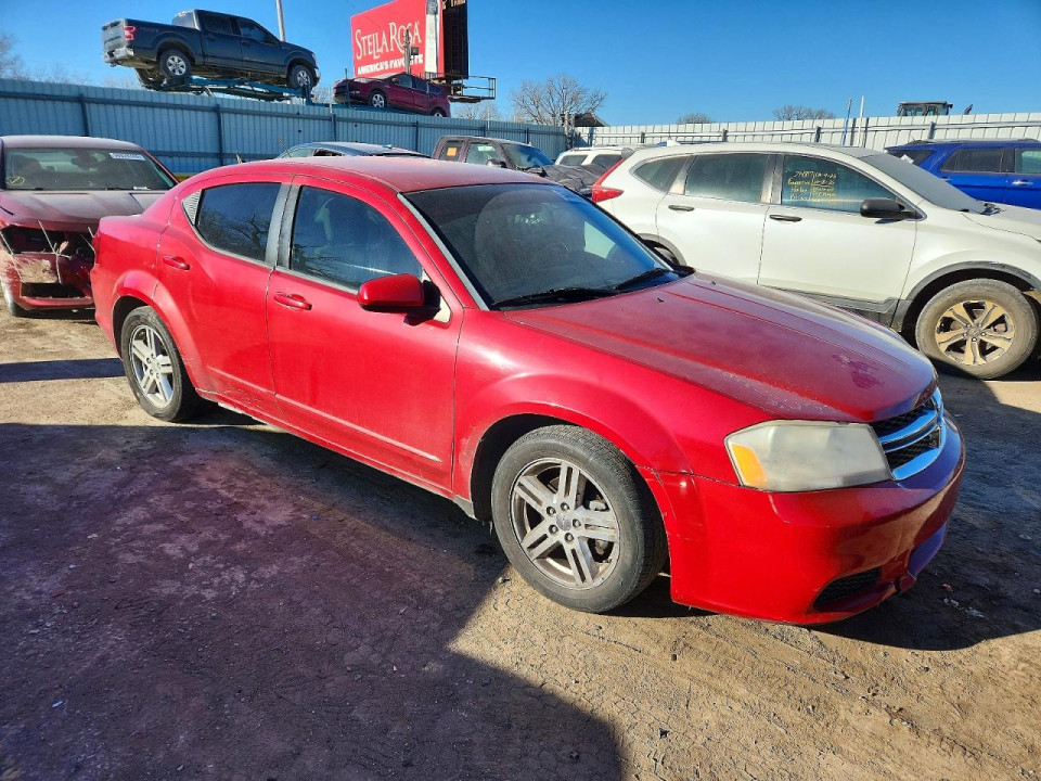 Dodge AVENGER 2012 — Copart