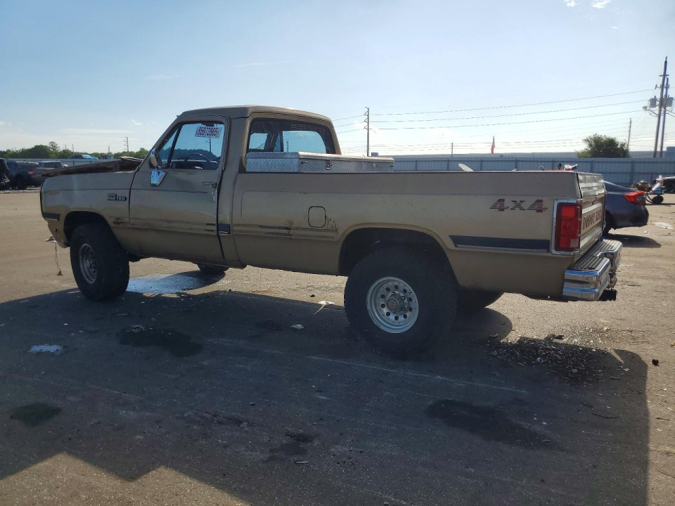 Dodge W SERIES 1991 — Copart