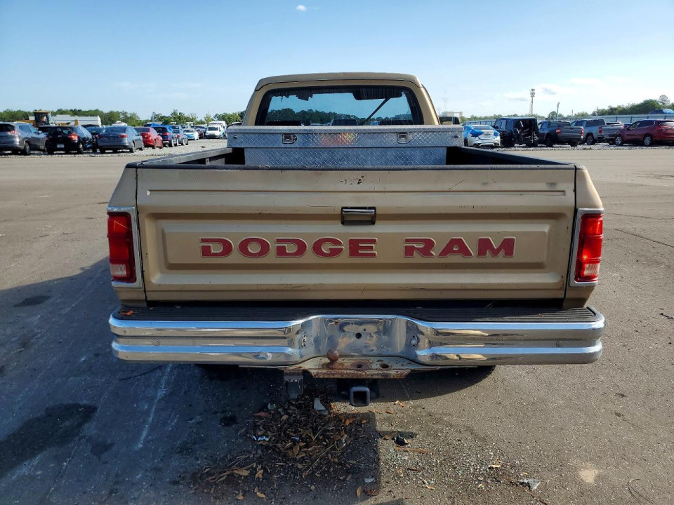 Dodge W SERIES 1991 — Copart