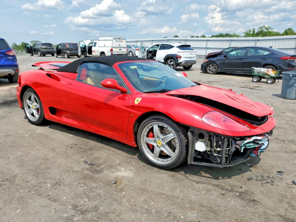 Ferrari 360 SPIDER 2003 — Copart