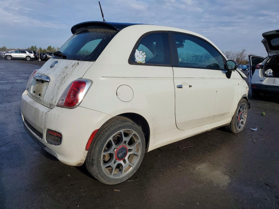 Fiat 500 2012 — Copart
