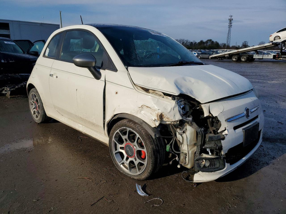 Fiat 500 2012 — Copart