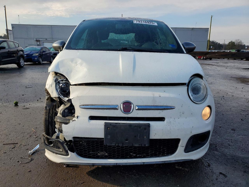Fiat 500 2012 — Copart