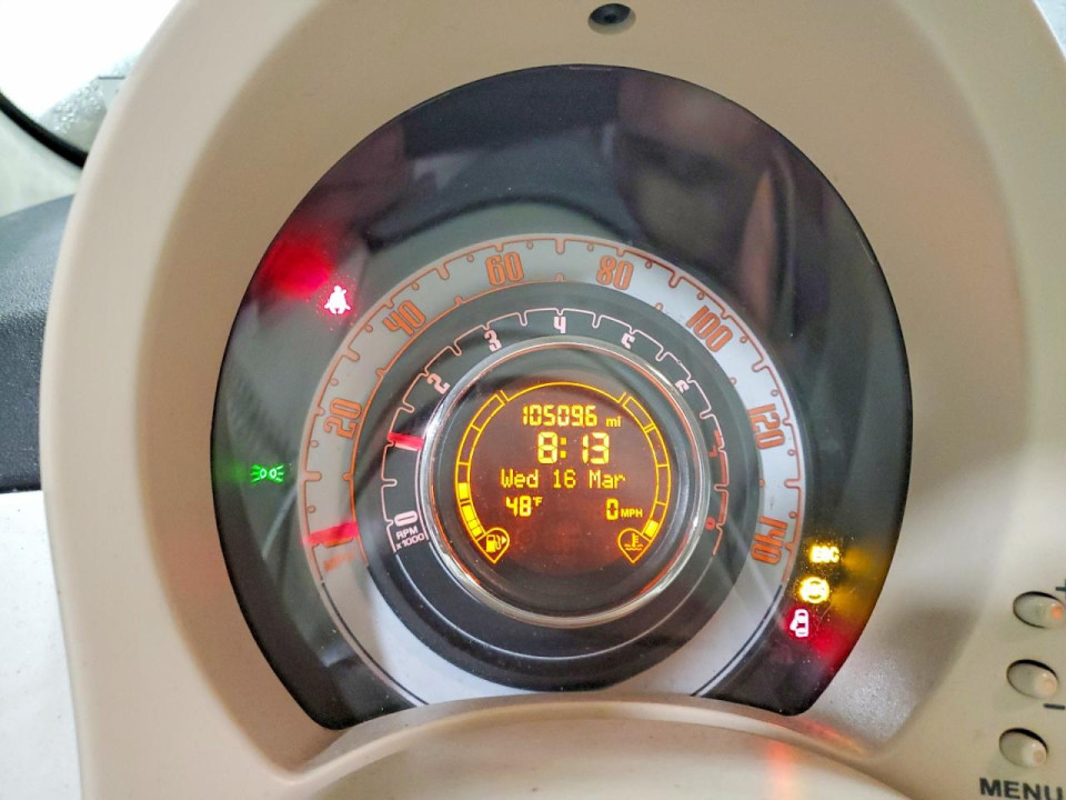 Fiat 500 2012 — Copart