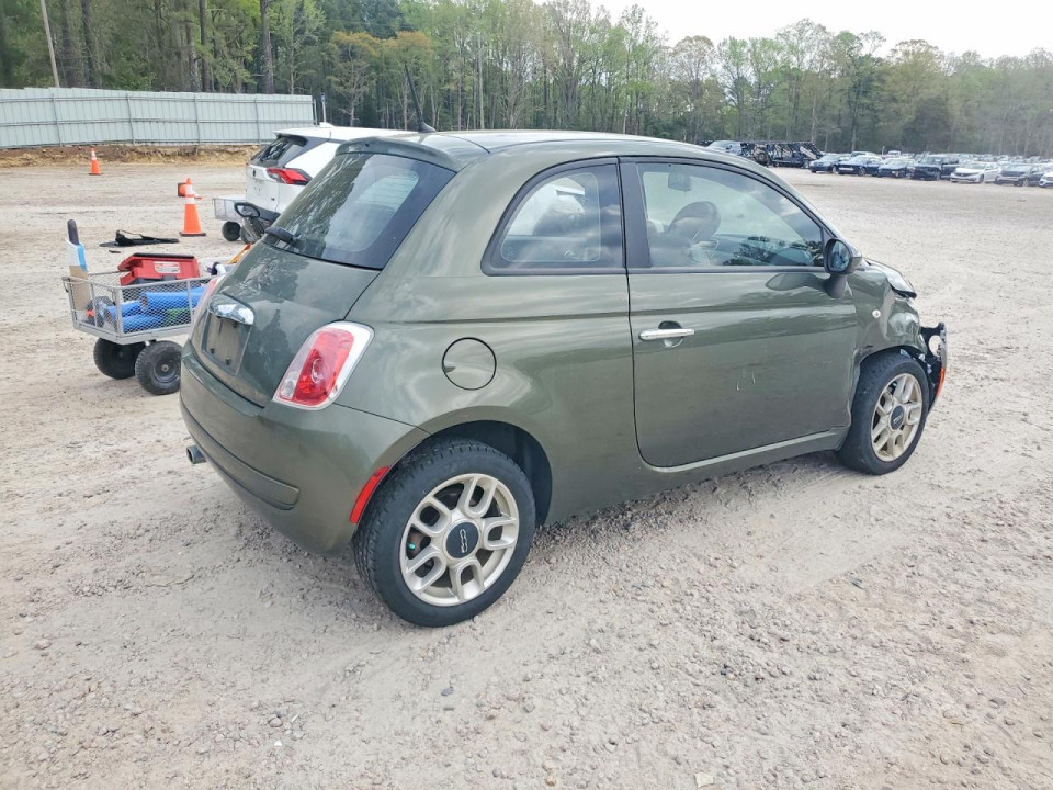 Fiat 500 2012 — Copart
