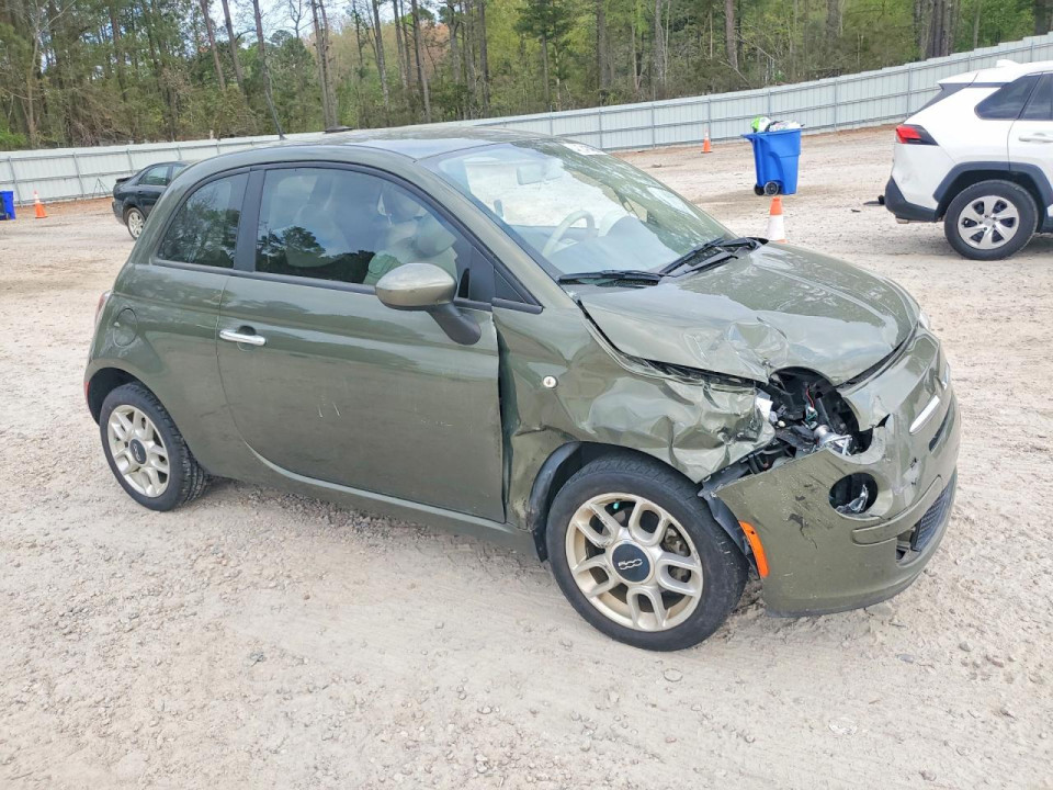 Fiat 500 2012 — Copart